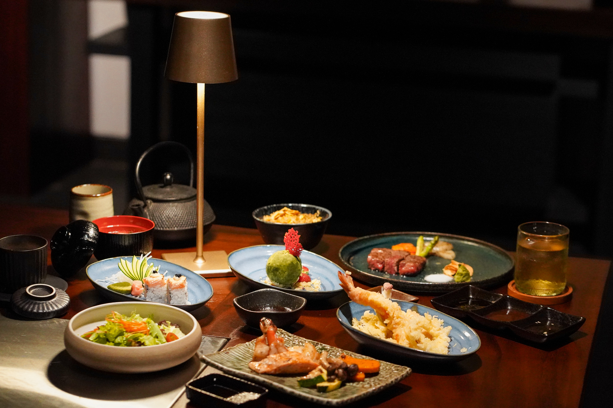 Keiyo, a teppanyaki restaurant perched on the edge of its breathtaking cliff